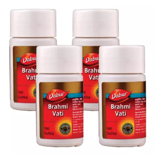 Dabur Brahmi Vati (40 Tablets, Pack of 4)