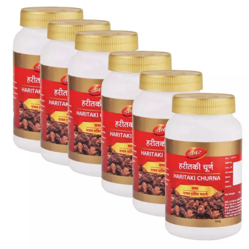 Dabur Haritaki Churna (100g, Pack of 6)