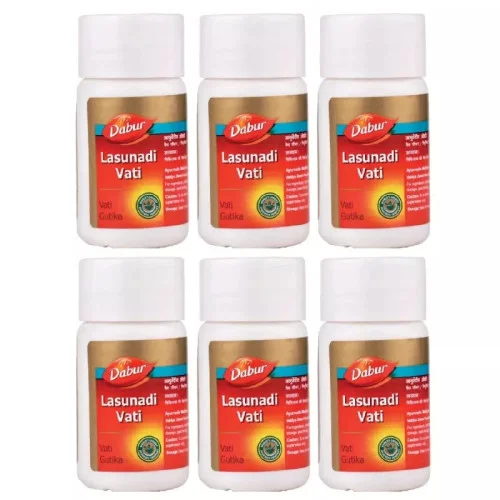 Dabur Lasunadi Vati (40 Tablets, Pack of 6)