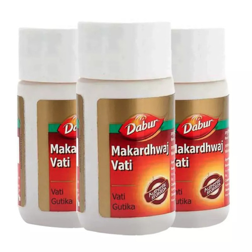 Dabur Makardhwaj Vati (40 Tablets, Pack of 3)