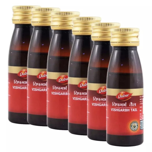 Dabur Vishgarbh Tail (50ml, Pack of 6)