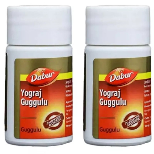 Dabur Yograj Guggulu (350 Tablets, Pack of 2)