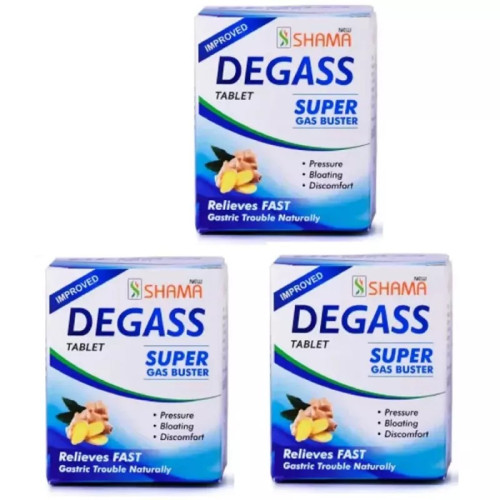 New Shama De Gass  Tablet (60 Tablets, Pack of 3)