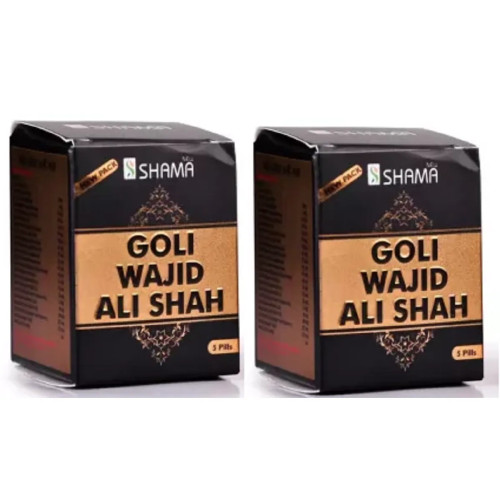 New Shama Goli Wajid Ali Shah (5 Tablets, Pack of 2)