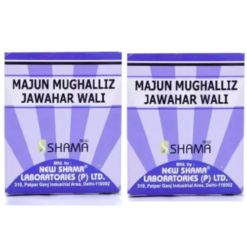 New Shama Majun Mughalliz Jawahir Wali (125g, Pack of 2)
