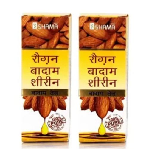 New Shama Rogan Badam Shirin (50ml, Pack of 2)