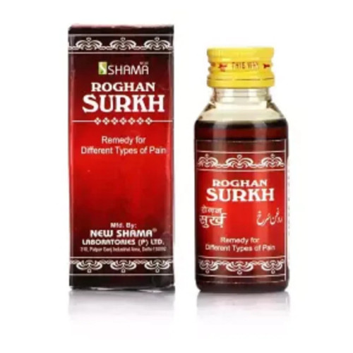New Shama Rogan Surkh (60ml, Pack of 4)