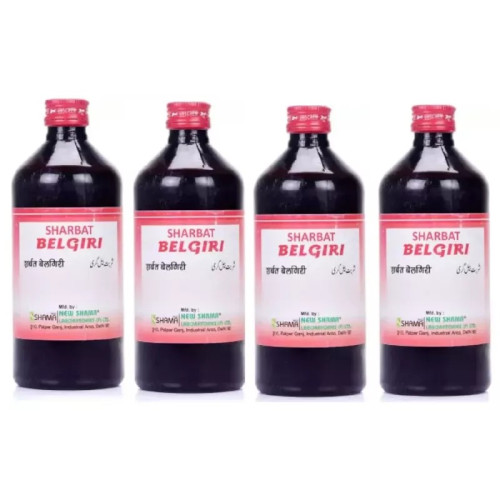 New Shama Sharbat Belgiri (200ml, Pack of 4)