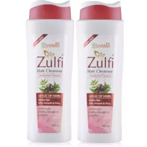 New Shama Zulfi Shampoo (400ml, Pack of 2)