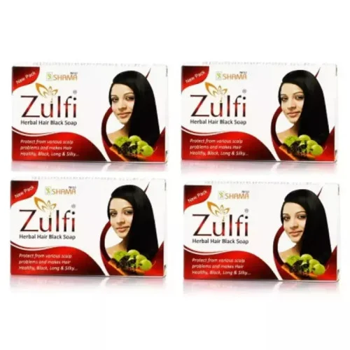 New Shama Zulfi Soap (75g, Pack of 4)