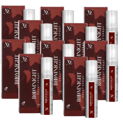 Yz ROOM NIGHTS DELAY SPRAY (For MEN) (12g, Pack of 10)