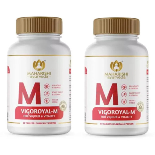 Maharishi Ayurveda Vigoroyal-M  Tablets (10 Tablets, Pack of 2)