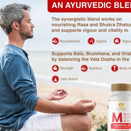Maharishi Ayurveda Vigoroyal-M  Tablets (10 Tablets, Pack of 2)