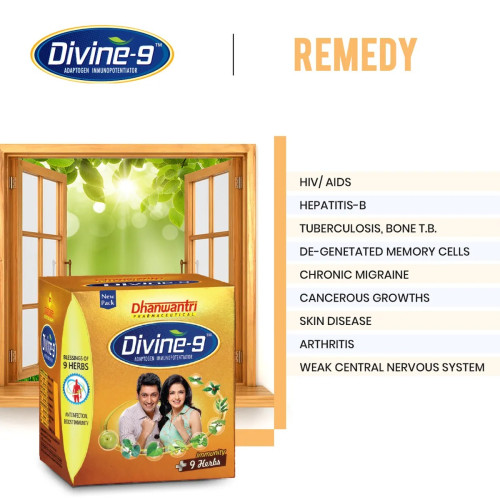 Dhanwantri Pharmaceuticals Divine 9 Powder (180g)