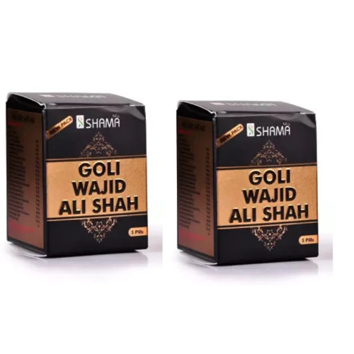 New Shama Goli Wajid Ali Shah (5Pills, Pack of 2)