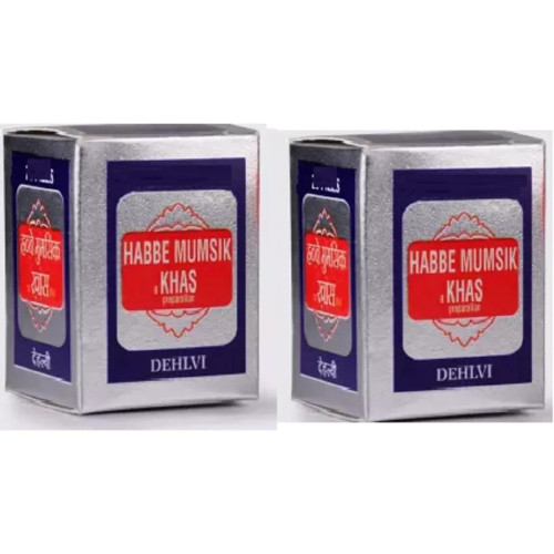 Dehlvi Habbe Mumsik Khas (10 Tablets, Pack of 2)