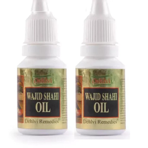 Dehlvi Remedies Wajid Shahi Oil (15ml, Pack of 2)