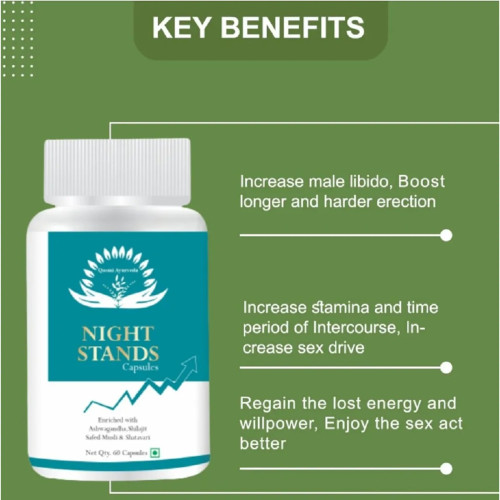 Qasmi Ayurveda Night Stands (60 Capsules)