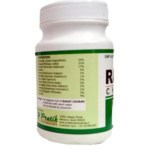 Pratik Nutraceuticals Rahat Churan (100g)