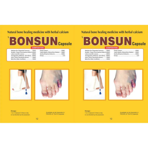 Pratik Nutraceuticals Bonsun  Capsulesule (100 Capsules)