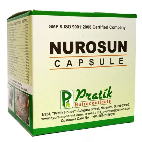Pratik Nutraceuticals Nurosun  Capsulesule (100 Capsules)