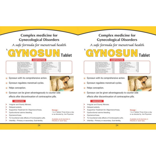 Pratik Nutraceuticals Gynosun  Tablet (150 Tablets)