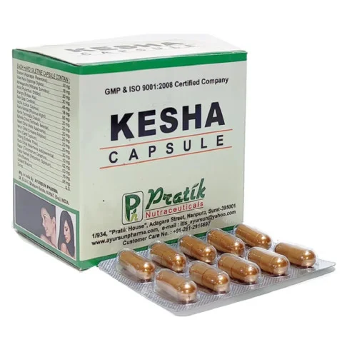 Pratik Nutraceuticals Kesha  Capsulesule (100 Capsules)