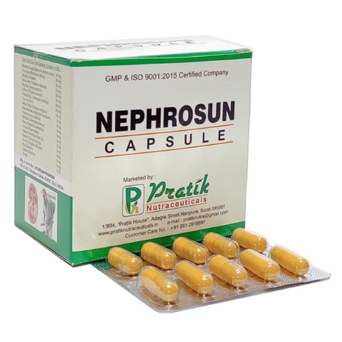 Pratik Nutraceuticals Nephrosun  Capsulesule (100 Capsules)
