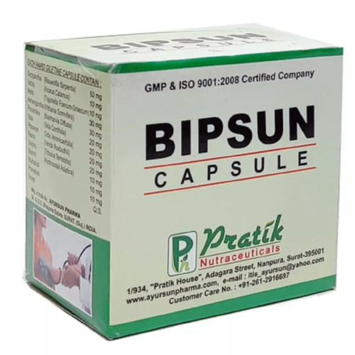 Pratik Nutraceuticals Bipsun  Capsulesule (100 Capsules)