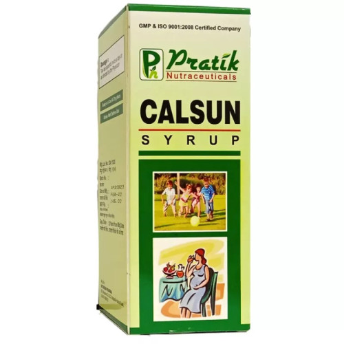 Pratik Nutraceuticals Calsun Syrup (200ml)
