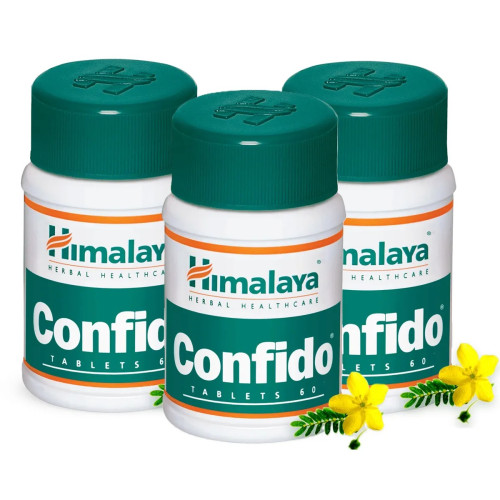 Himalaya Confido  Tablets (60 Tablets, Pack of 3)