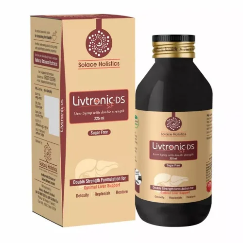 Solace Holistics Livtronic Double Strength Suger Free Liver Syrup (225ml)