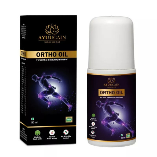 Ayuugain Ortho Oil for Joint and Muscle Pain Relief (50g)