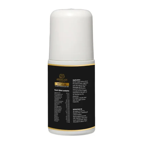 Ayuugain Ortho Oil for Joint and Muscle Pain Relief (50g)