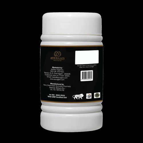 Ayuugain Happy Tummy Powder for Constipation Relief, Acidity & Indigestion (100g)