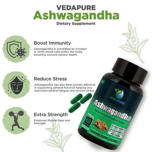 Vedapure Ashwagandha Powder (100g)