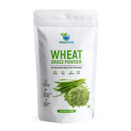 Vedapure Wheat Grass Powder (100g)
