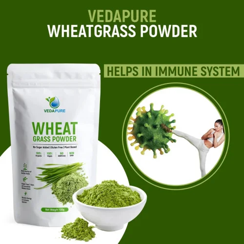 Vedapure Wheat Grass Powder (100g)