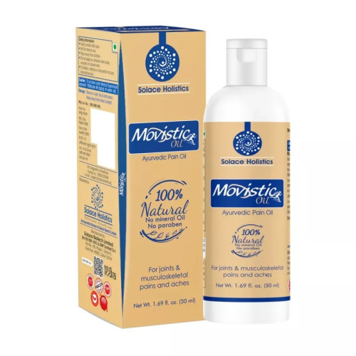 Solace Holistics Movistic Ayurvedic Pain Oil (50ml)