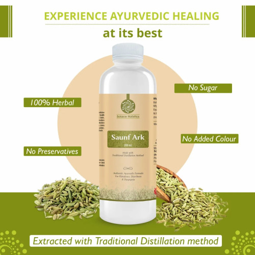 Solace Holistics Saunf Ark (200ml)