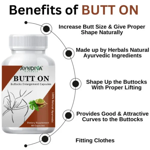 Ayudiva Herbals Butt On  Capsules (60 Capsules)