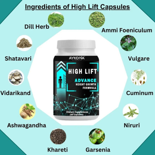 Ayudiva Herbals High Lift  Capsules (60 Capsules)