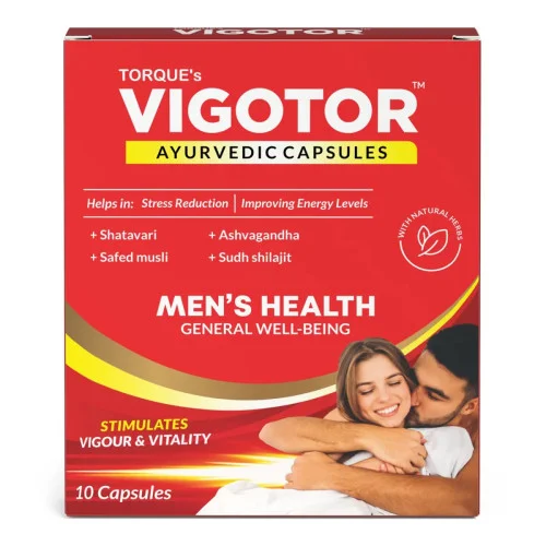 Torque Vigotor Ayurvedic  Capsules (10 Capsules)