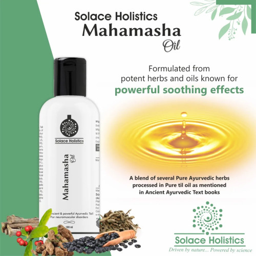 Solace Holistics Mahamasha Oil (100ml)