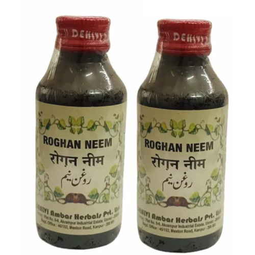 Dehlvi Ambar Roghan Neem (50ml, Pack of 2)