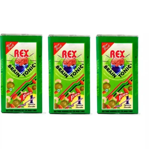 Rex Brain Tonic (400g, Pack of 3)