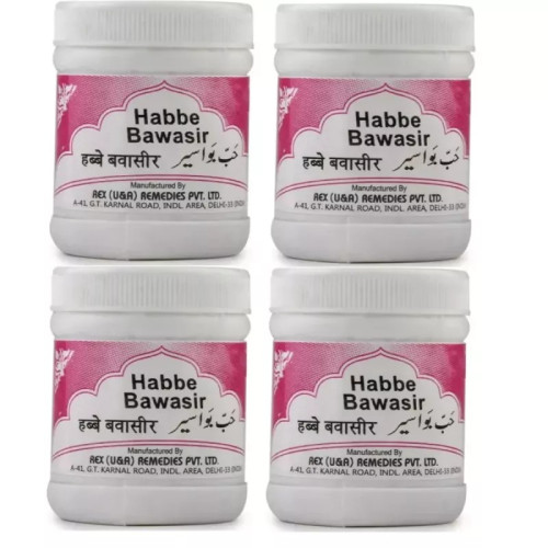 Rex Habbe Bawasir (40 Tablets, Pack of 4)