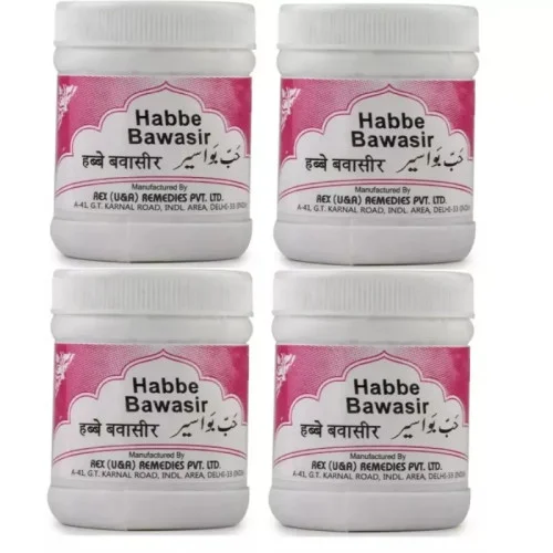 Rex Habbe Bawasir (40 Tablets, Pack of 4)