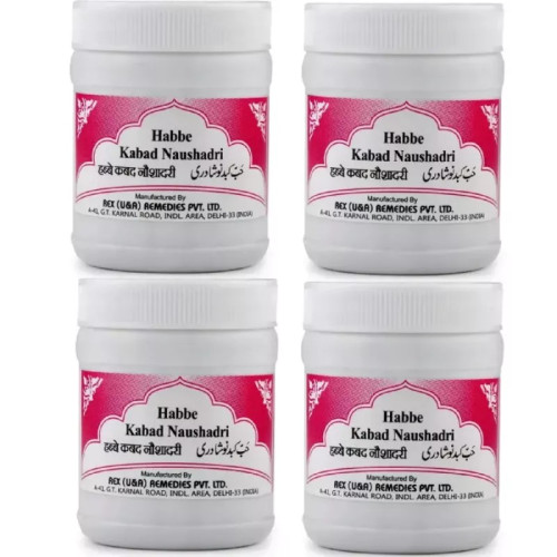 Rex Habbe Kabid Naushadri (100 Tablets, Pack of 4)
