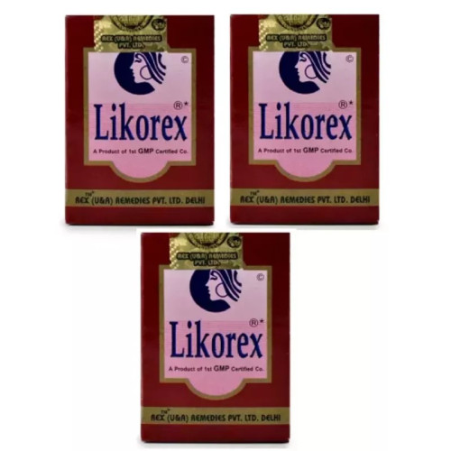 Rex Likorex  Tablets (40 Tablets, Pack of 3)